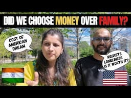 Did we choose money over family? | Honest Answers About Life in the USA 🇺🇸 @AlbeliRitu