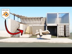 Improvising an Architectural Scene in Blender!