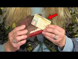 Workers Find An Old Wallet, Open It Up To Find It Untouched After 71 Years