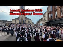 Lanark Lanimers 2025 - Massed Pipes & Drums