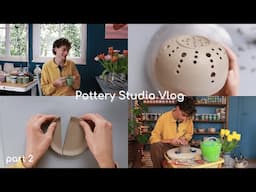 Another Cozy Day in My Pottery Studio // Part 2