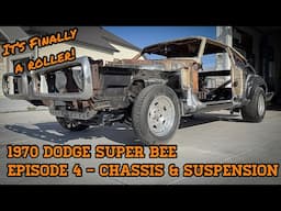 FORGOTTEN 1970 Dodge Super Bee - Episode 4 - USCT Chassis Stiffening & QA1 Suspension Installation