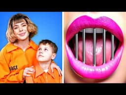 Rich Mom in Charge of Prison! *Secret Parenting Gadgets & Funny Relatable Situations*