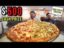 99% OF TEAMS FAIL THIS 11LB PIZZA CHALLENGE… I WENT SOLO FOR $500 CASH AT CICI’S!