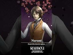Meet Raidou’s laid-back boss and head of the Narumi Detective Agency - Narumi! #shorts