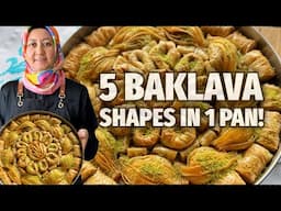 How to Make Assorted Baklava in One Pan With Phyllo | Quick & Stunning Eid Treat