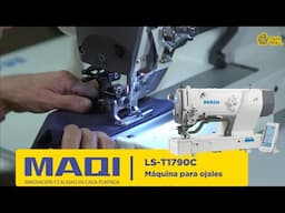 Conoce la ojaleadora electrónica programable MAQI LS-T1790C