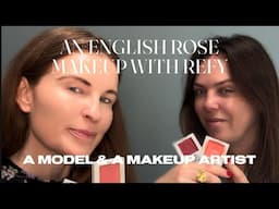Watch the most beautiful English Rose Makeup Look come to life with @refybeauty. 🌹