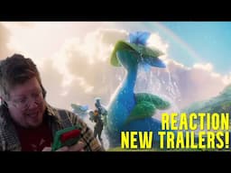 4 really cool game trailers! | REACTION