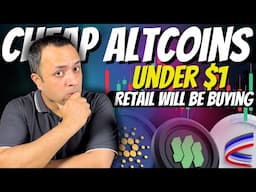 🚨 Cheap ALTCOINS Under $1 to HODL in For a MAJOR RALLY in CRYPTO MARKET For 2025 🤑| Crypto | Hindi 🚀