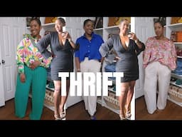 "Chic Thrift Haul & Try-On  | Ageless Style on a Budget"