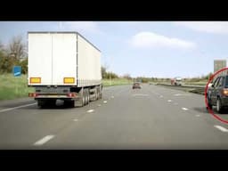 UK Driving Tests | Hazard perception test - spot the hazard on UK motorway (CG5)
