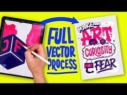 Full Vector Artwork in Affinity Designer iPad