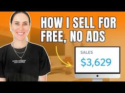 Automatically Sell Digital Products Without Paid Ads (How I did it)