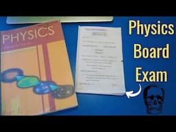 My First Board Exam review ! 💀🔥 (Physics)