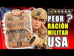 Será esta LA PEOR RACIÓN de COMIDA MILITAR de USA? | El Menú 13