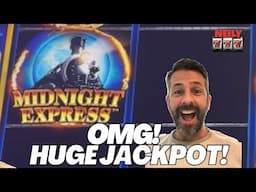 This JACKPOT HANDPAY covered my car payment for the next 6 months! HUGE WIN on Midnight Express!