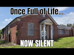 The Bell Rang One Last Time - A Deserted School and A Burned Church