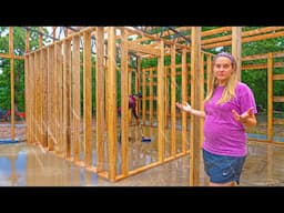 NIGHTMARE situation FRAMING our BABY ROOM! / Not So TINY HOUSE Build