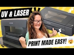 DIY with the EufyMake UV Printer + xTool P2S Laser Cutter!
