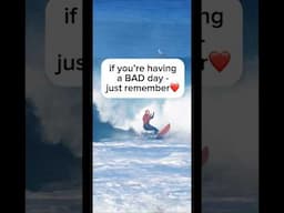 ❤️ Watch This Before You Think Your Day Is Bad 🌊 #badday #motivation #surf #wipeout #fail #kook