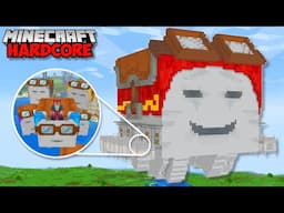 I Built A HAPPY GHAST BASE In Minecraft Hardcore (#112)