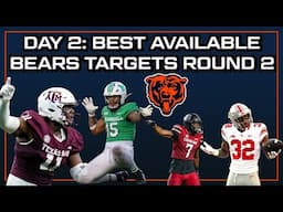 Best Players Available Day 2 NFL Draft || Bears Targets Round 2/3