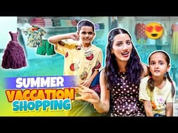 Shopping for Summer Vacation