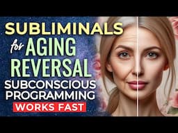 Subliminal for AGING REVERSAL ✨ Subconscious Programming for Youthfulness NOW ✨ + Self Acceptance