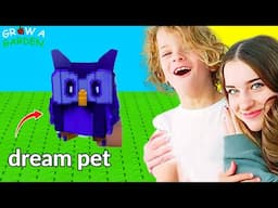 SURPRISED HIM WITH HIS DREAM PET In Grow A Garden Gaming w/ The Norris Nuts