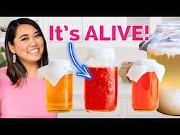 How to make Kefir Water *healthy probiotic drink*