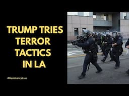 ICE Overwhelmed by a few protestors at Home Depot-- so Trump Sends in the NATIONAL GUARD?!