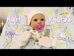 My Night Routine W/Reborn Baby|RolePlay|Reborns World