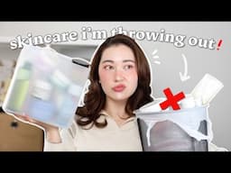 Skincare UN-empties! products I DIDN'T finish🥲 decluttering & deinfluencing~