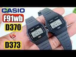 Casio F91w D370 Vs F91w D373 Full Comparison | Which One To Buy ?