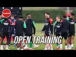 Delcan Rice causes brief concern & youngsters join Arsenal training ahead of PSV 2nd leg!