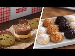 Aïd festif : 1 Pâte, Assortiments de Gâteaux Époustouflants !  Croquants et fondants 👌🏻😋