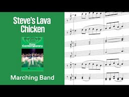 Steve's Lava Chicken (from A Minecraft Movie) arranged by Paul Murtha (Preview video)
