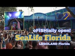 Sea Life Florida Grand Opens at Legoland Florida!