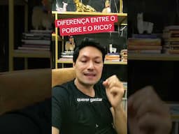 POBRE X RICO INVESTIMENTOS #dinheiro #investimentos #economia