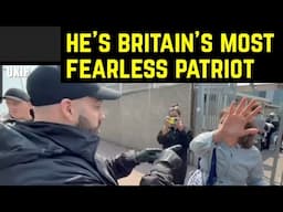 Confronting Left-Wing Activists Outside Illegal Migrant Camp in France!
