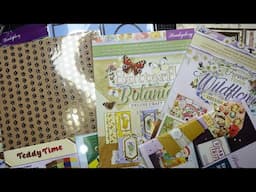 Hunkydory Crafts Haul! So Many Gorgeous New Items! Free Gift, Toppers, Craft Pads, Magazines, etc...