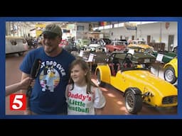 Dads share life lessons, quality time at Lane Motor Museum on Father's Day
