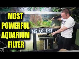 How i built my MOST POWERFUL DIY aquarium filter yet! The king of DIY