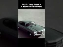 1970 Chevy Nova & Chevelle Commercial #chevy #nova #chevelle #commercial #werbung #publicité #pub