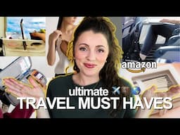 The ULTIMATE List of Amazon Travel Must Haves (After traveling a LOT for 15+ years)