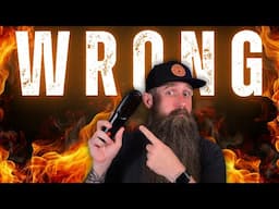 MOST Guys Use a Beard [heated brush] Straightener WRONG... at first!