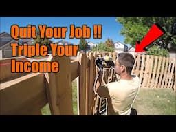 Quit Your Job and Triple Your Income | Self-Employed Handyman Secrets