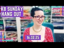 Take 2!! KB February 2025 Sunday Hang Out #3 :: More Hand Hemming