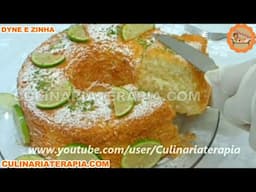 Como Fazer Bolo Perfeito de Limão - Receita Francesa de Bolo Fofinho de Limão com Creme de Leite